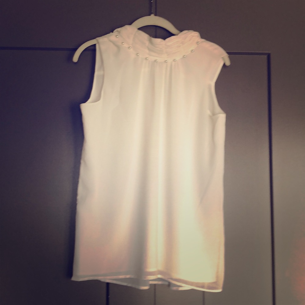 NWT Karl Lagerfeld Pearl Blouse